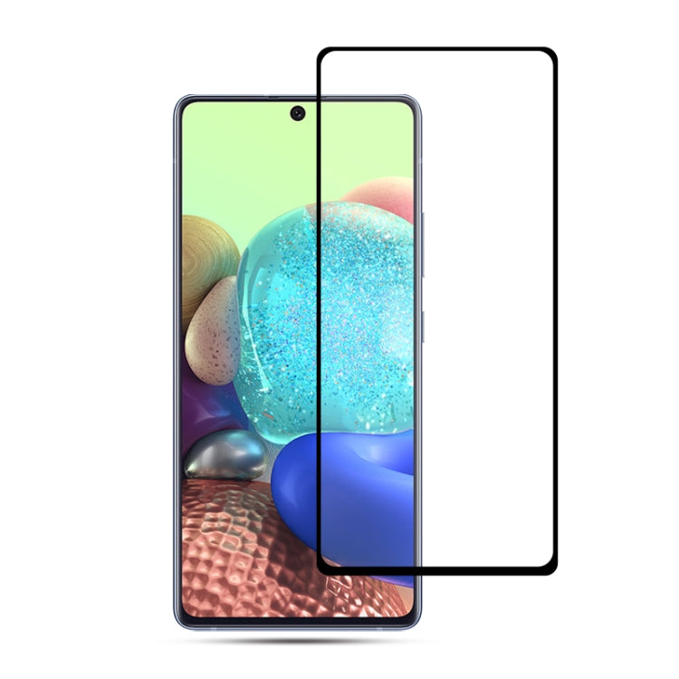 10 PZ mocolo 0.33mm 9H 2.5D Full Glue Pellicola in vetro temperato, For Samsung Galaxy A51 5G, For Samsung Galaxy A71 5G, For Samsung Galaxy A21, For Samsung Galaxy A21S