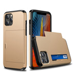 Custodia protettiva per armatura robusta antiurto per iPhone 12 5.4 con slot per schede, For iPhone 12 mini