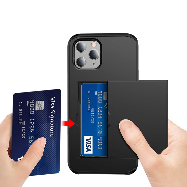 Per iPhone 12 Pro Max 6.7 Custodia protettiva antiurto per armature robuste con slot per schede, For iPhone 12 Pro Max