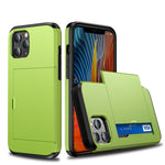 Per iPhone 12 Pro Max 6.7 Custodia protettiva antiurto per armature robuste con slot per schede, For iPhone 12 Pro Max