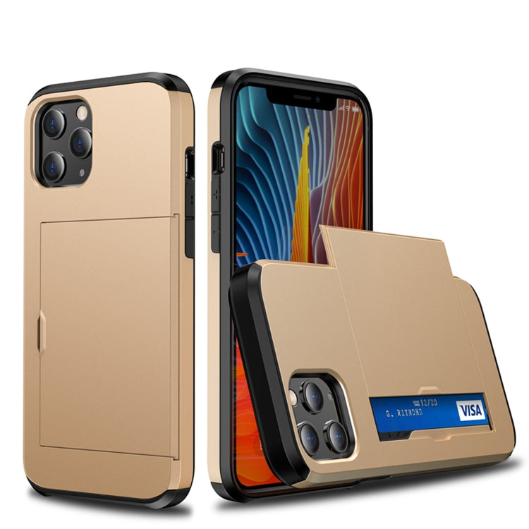 Per iPhone 12 Pro Max 6.7 Custodia protettiva antiurto per armature robuste con slot per schede, For iPhone 12 Pro Max