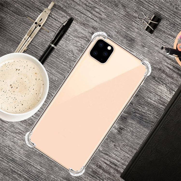 Custodia per telefono in TPU trasparente ultrasottile anti-caduta a quattro angoli, For iPhone 12 Pro Max, For iPhone 12 / 12 Pro, For iPhone 12 mini