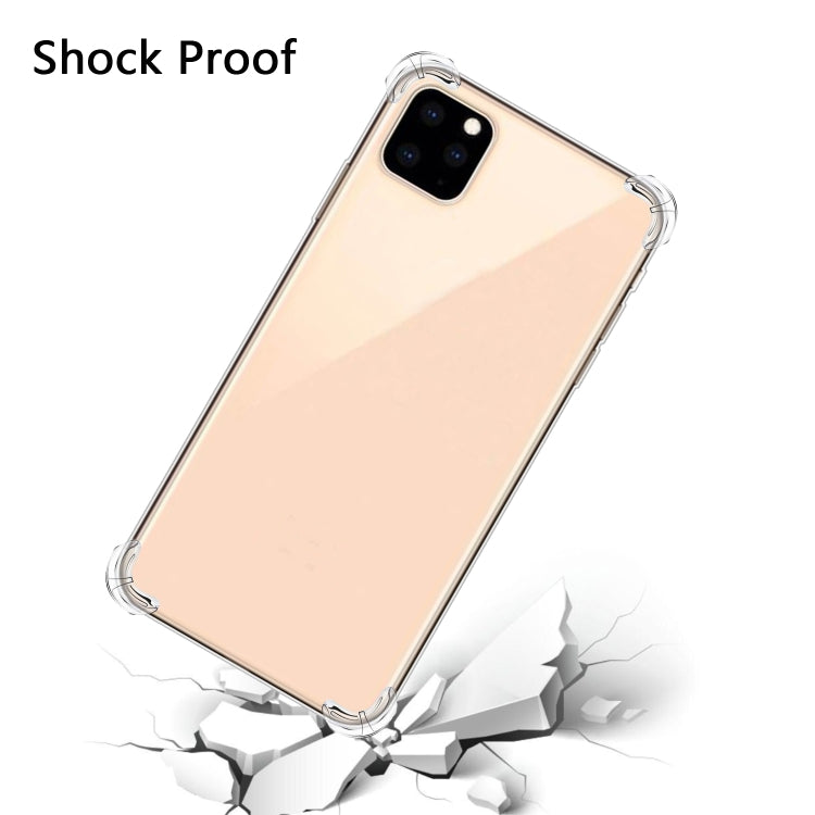 Custodia per telefono in TPU trasparente ultrasottile anti-caduta a quattro angoli, For iPhone 12 Pro Max, For iPhone 12 / 12 Pro, For iPhone 12 mini