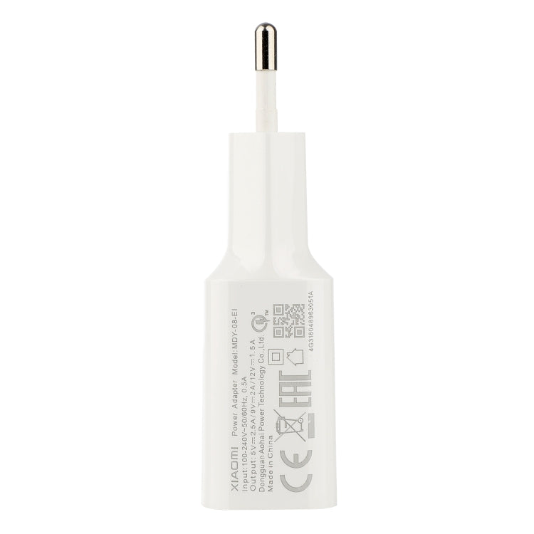 Caricabatterie originale Xiaomi MDY-08-EI 18W USB-C presa EU