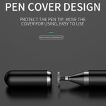 Penna capacitiva touch screen per telefono cellulare 2 in 1 in finta porcellana per Apple / Huawei / Xiaomi / Samsung