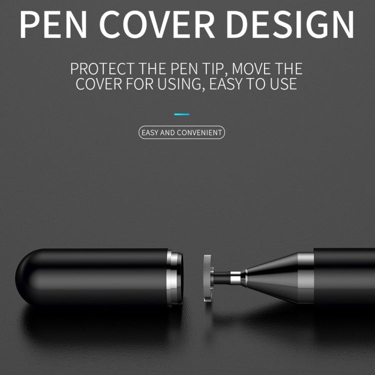 Penna capacitiva touch screen per telefono cellulare 2 in 1 in finta porcellana per Apple / Huawei / Xiaomi / Samsung