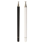 Penna capacitiva touch screen per telefono cellulare 2 in 1 in finta porcellana per Apple / Huawei / Xiaomi / Samsung