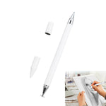 Penna capacitiva touch screen per telefono cellulare 2 in 1 in finta porcellana per Apple / Huawei / Xiaomi / Samsung