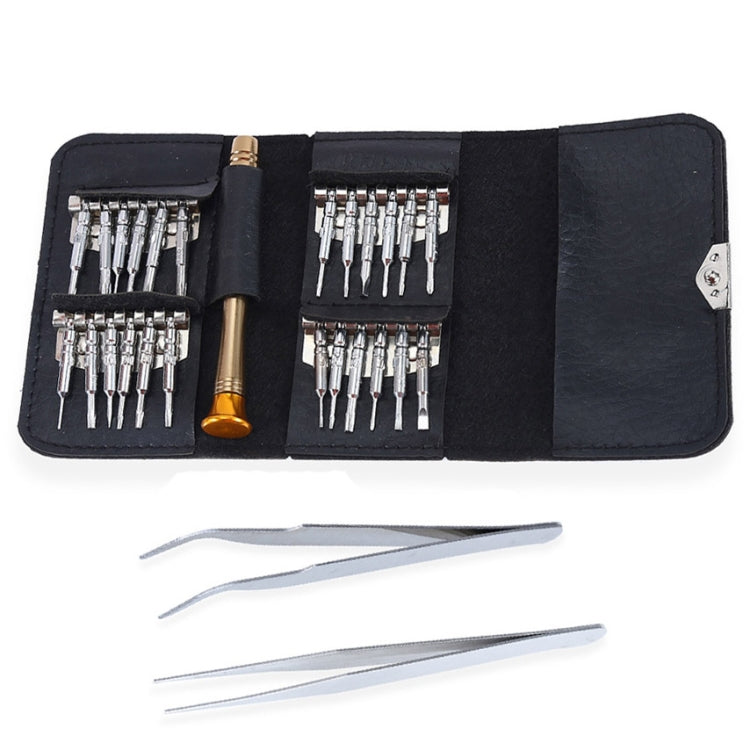 27 in 1 Portable Magnetic Suction Screwdriver Set, Tablet Mobile Phone Maintenance Tool, 27 in 1