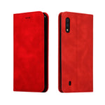 Custodia in pelle a vibrazione orizzontale magnetica per affari Retro Skin Feel, For Samsung Galaxy A01 (EU), For Samsung Galaxy A11 (US), For Samsung Galaxy A21  (EU), For Samsung Galaxy A31