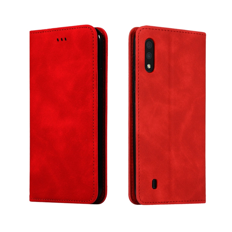 Custodia in pelle a vibrazione orizzontale magnetica per affari Retro Skin Feel, For Samsung Galaxy A01 (EU), For Samsung Galaxy A11 (US), For Samsung Galaxy A21  (EU), For Samsung Galaxy A31