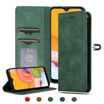Custodia in pelle a vibrazione orizzontale magnetica per affari Retro Skin Feel, For Samsung Galaxy A01 (EU), For Samsung Galaxy A11 (US), For Samsung Galaxy A21  (EU), For Samsung Galaxy A31