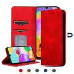 Custodia in pelle a vibrazione orizzontale magnetica per affari Retro Skin Feel, For Samsung Galaxy A41 (EU), For Samsung Galaxy A51 5G, For Samsung Galaxy A71 5G, For Samsung Galaxy Note 10 Lite/A81