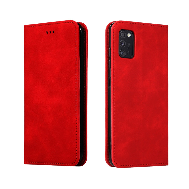 Custodia in pelle a vibrazione orizzontale magnetica per affari Retro Skin Feel, For Samsung Galaxy A41 (EU), For Samsung Galaxy A51 5G, For Samsung Galaxy A71 5G, For Samsung Galaxy Note 10 Lite/A81