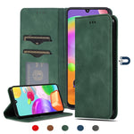 Custodia in pelle a vibrazione orizzontale magnetica per affari Retro Skin Feel, For Samsung Galaxy A41 (EU), For Samsung Galaxy A51 5G, For Samsung Galaxy A71 5G, For Samsung Galaxy Note 10 Lite/A81