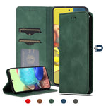 Custodia in pelle a vibrazione orizzontale magnetica per affari Retro Skin Feel, For Samsung Galaxy A41 (EU), For Samsung Galaxy A51 5G, For Samsung Galaxy A71 5G, For Samsung Galaxy Note 10 Lite/A81