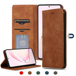 Custodia in pelle a vibrazione orizzontale magnetica per affari Retro Skin Feel, For Samsung Galaxy A41 (EU), For Samsung Galaxy A51 5G, For Samsung Galaxy A71 5G, For Samsung Galaxy Note 10 Lite/A81