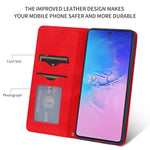 Custodia in pelle a vibrazione orizzontale magnetica per affari Retro Skin Feel, For Samsung Galaxy S10 Lite/A91, For Samsung Galaxy A21s