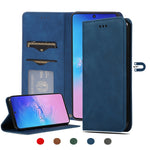 Custodia in pelle a vibrazione orizzontale magnetica per affari Retro Skin Feel, For Samsung Galaxy S10 Lite/A91, For Samsung Galaxy A21s