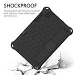 Design a nido d'ape Materiale EVA + PC Guscio protettivo piatto anticaduta a quattro angoli con cinturino, For Galaxy Tab S6 Lite P610, For  Galaxy Tab S6 Lite P610