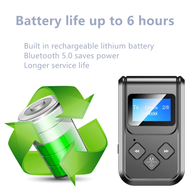 Trasmettitore Ricevitore Bluetooth 5.0 T15 2 in 1