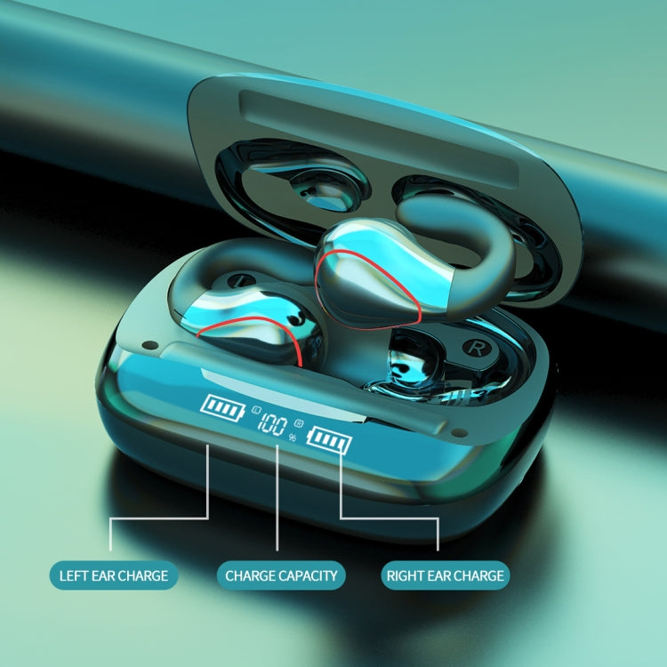 T20 TWS Bluetooth 5.0 Touch Auricolare Bluetooth senza fili con display a tre LED della batteria e scatola di ricarica, chiamata di supporto e assistente vocale