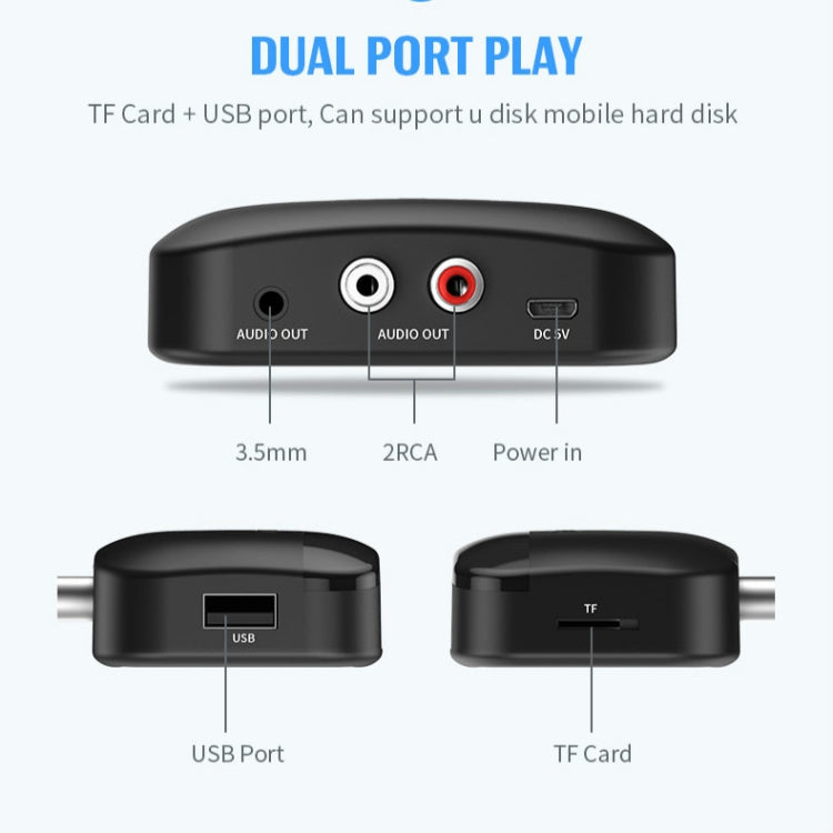 Ricevitore Bluetooth 5.0 con NFC per altoparlanti
