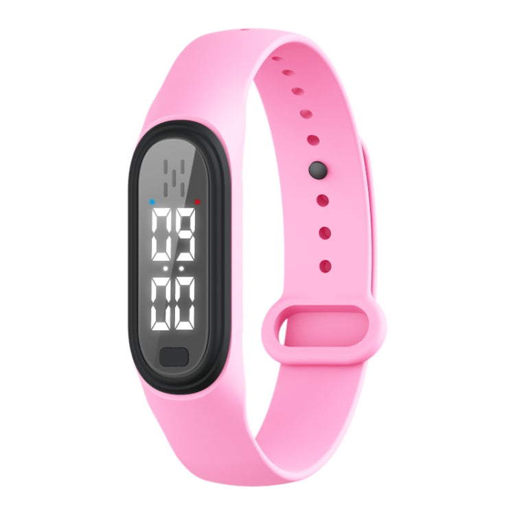 Q2 Braccialetto repellente per zanzare elettronico ad ultrasuoni per esterni, supporto per modalità a tre marce e visualizzazione dell'ora, Q2 (White), Q2 (Black), Q2 (Pink), Q2 (Blue)