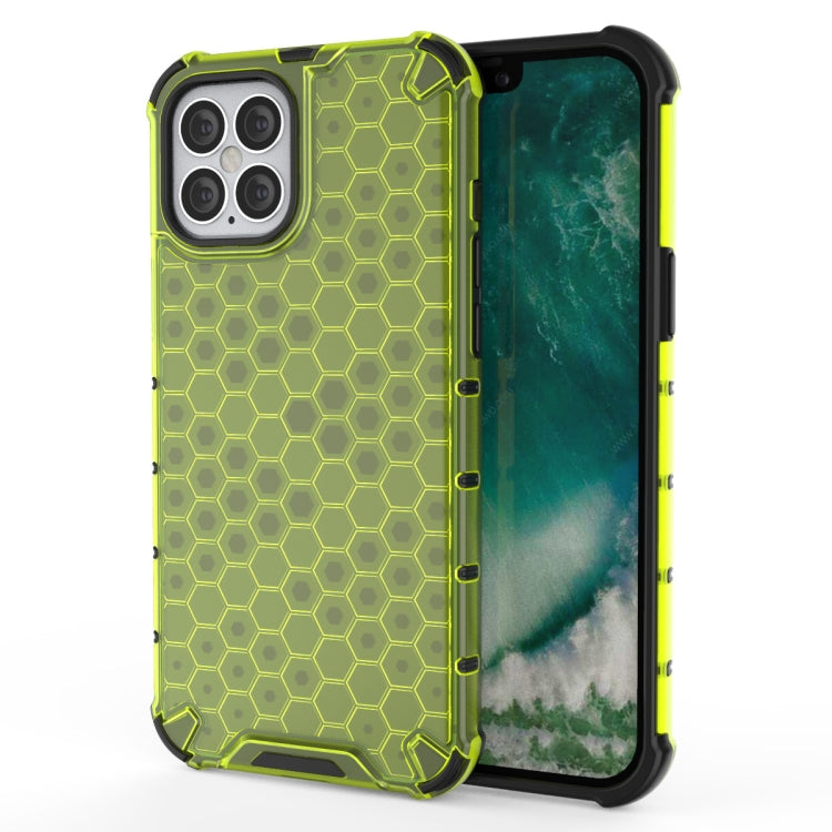 Per iPhone 12 Pro Max 6,7 pollici PC a nido d'ape antiurto + custodia in TPU, For iPhone 12 Pro Max