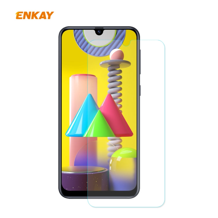 ENKAY Hat-Prince 0.26mm 9H 2.5D Pellicola in vetro temperato con bordo curvo, For Samsung Galaxy A01, For Samsung Galaxy A10s, For Samsung Galaxy A11 / M11, For Samsung Galaxy A21, For Samsung Galaxy A21s, For Samsung Galaxy A31, For Samsung Galaxy A41...