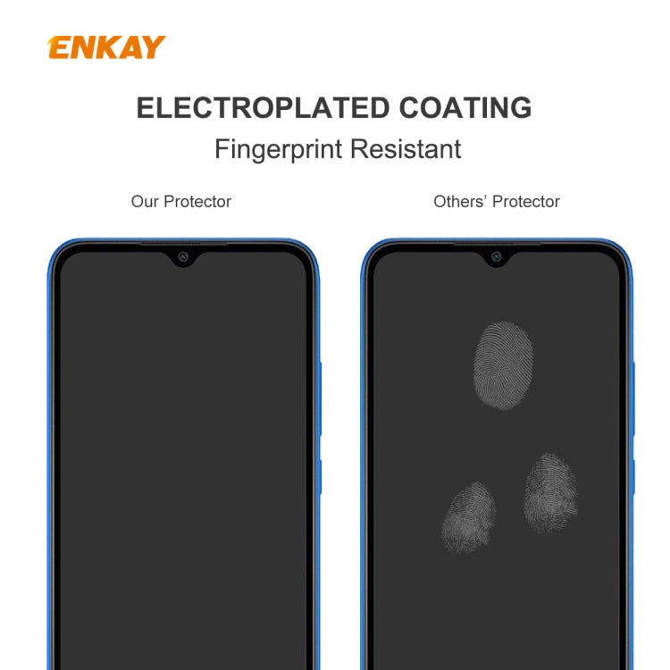 2 PZ ENKAY Hat-Prince 0.26mm 9H 2.5D Pellicola in vetro temperato con bordo curvo, For Samsung Galaxy A01, For Samsung Galaxy A10s, For Samsung Galaxy A11 / Galaxy M11, For Samsung Galaxy A21, For Samsung Galaxy A21s, For Samsung Galaxy A31            ...