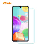 2 PZ ENKAY Hat-Prince 0.26mm 9H 2.5D Pellicola in vetro temperato con bordo curvo, For Samsung Galaxy A01, For Samsung Galaxy A10s, For Samsung Galaxy A11 / Galaxy M11, For Samsung Galaxy A21, For Samsung Galaxy A21s, For Samsung Galaxy A31            ...