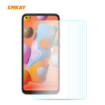 10 PZ ENKAY Hat-Prince 0.26mm 9H 2.5D Pellicola in vetro temperato con bordo curvo, For Samsung Galaxy A01, For Samsung Galaxy A10s, For Samsung Galaxy A11 / Galaxy M11, For Samsung Galaxy A21, For Samsung Galaxy A21s, For Samsung Galaxy A31           ...