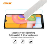 5PCS ENKAY Hat-Prince 0.26mm 9H 2.5D Pellicola in vetro temperato con bordo curvo, For Samsung Galaxy A01, For Samsung Galaxy A10s, For Samsung Galaxy A11 / M11, For Samsung Galaxy A21, For Samsung Galaxy A21s, For Samsung Galaxy M31 / M21             ...