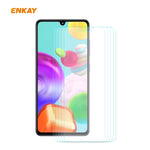 5PCS ENKAY Hat-Prince 0.26mm 9H 2.5D Pellicola in vetro temperato con bordo curvo, For Samsung Galaxy A01, For Samsung Galaxy A10s, For Samsung Galaxy A11 / M11, For Samsung Galaxy A21, For Samsung Galaxy A21s, For Samsung Galaxy M31 / M21             ...