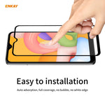 2 PZ ENKAY Hat-Prince Full Glue 0.26mm 9H 2.5D Pellicola a copertura totale in vetro temperato, For Galaxy A01 2 PCS, For Samsung Galaxy A41, For  Galaxy A11 / M11 2 PCS, For Samsung Galaxy M31 / M21, For Galaxy A21s 2pcs, For Galaxy A31 2 PCS