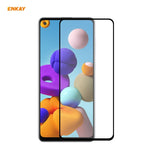 ENKAY Hat-Prince Full Glue 0.26mm 9H 2.5D Pellicola a copertura totale in vetro temperato, For Galaxy A01, For Galaxy A11 / M11, For Galaxy M31 / M21, For Galaxy A21s, For Galaxy A31, For Galaxy A41
