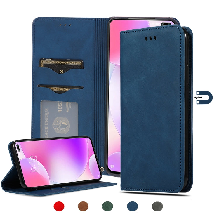 Custodia in pelle a vibrazione orizzontale magnetica per affari Retro Skin Feel, For Redmi K30 & Poco X2, For Redmi K30 Pro / Poco F2 Pro, For Redmi Note 9 / Redmi 10X 4G, For Redmi Note 9 Pro / Note 9S