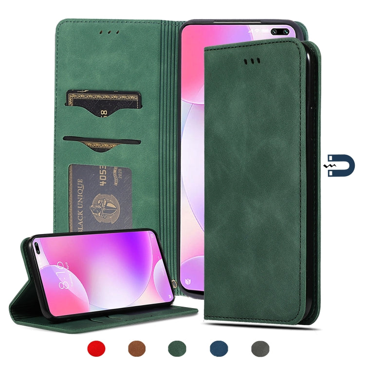 Custodia in pelle a vibrazione orizzontale magnetica per affari Retro Skin Feel, For Redmi K30 & Poco X2, For Redmi K30 Pro / Poco F2 Pro, For Redmi Note 9 / Redmi 10X 4G, For Redmi Note 9 Pro / Note 9S