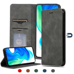 Custodia in pelle a vibrazione orizzontale magnetica per affari Retro Skin Feel, For Redmi K30 & Poco X2, For Redmi K30 Pro / Poco F2 Pro, For Redmi Note 9 / Redmi 10X 4G, For Redmi Note 9 Pro / Note 9S