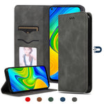 Custodia in pelle a vibrazione orizzontale magnetica per affari Retro Skin Feel, For Redmi K30 & Poco X2, For Redmi K30 Pro / Poco F2 Pro, For Redmi Note 9 / Redmi 10X 4G, For Redmi Note 9 Pro / Note 9S