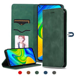 Custodia in pelle a vibrazione orizzontale magnetica per affari Retro Skin Feel, For Redmi K30 & Poco X2, For Redmi K30 Pro / Poco F2 Pro, For Redmi Note 9 / Redmi 10X 4G, For Redmi Note 9 Pro / Note 9S