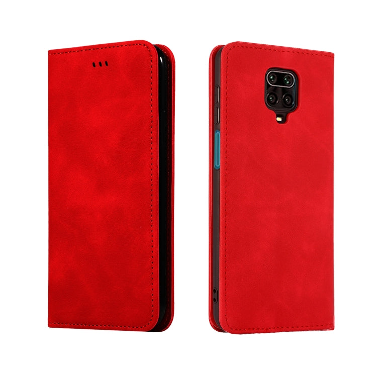 Custodia in pelle a vibrazione orizzontale magnetica per affari Retro Skin Feel, For Xiaomi Poco M2 Pro, For Xiaomi Mi CC9 Pro / Note 10