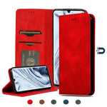 Custodia in pelle a vibrazione orizzontale magnetica per affari Retro Skin Feel, For Xiaomi Poco M2 Pro, For Xiaomi Mi CC9 Pro / Note 10