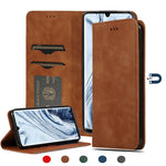 Custodia in pelle a vibrazione orizzontale magnetica per affari Retro Skin Feel, For Xiaomi Poco M2 Pro, For Xiaomi Mi CC9 Pro / Note 10