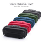 NewRixing NR3023 Altoparlante Bluetooth wireless stereo portatile, microfono integrato, supporto TF Card / FM