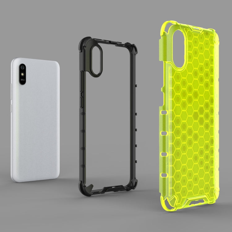 Per Xiaomi Redmi 9A Custodia antiurto per PC + TPU a nido d'ape, For Xiaomi Redmi 9A, Xiaomi Redmi 9A