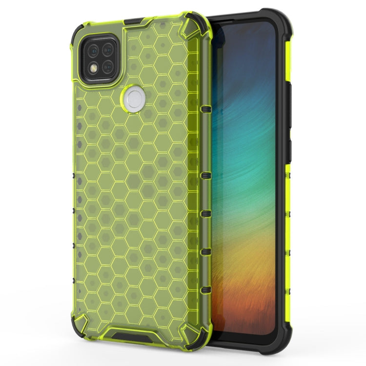 Per Xiaomi Redmi 9C Custodia antiurto a nido d'ape per PC + TPU, For Xiaomi Redmi 9C, Xiaomi Redmi 9C