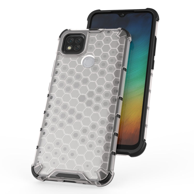 Per Xiaomi Redmi 9C Custodia antiurto a nido d'ape per PC + TPU, For Xiaomi Redmi 9C, Xiaomi Redmi 9C