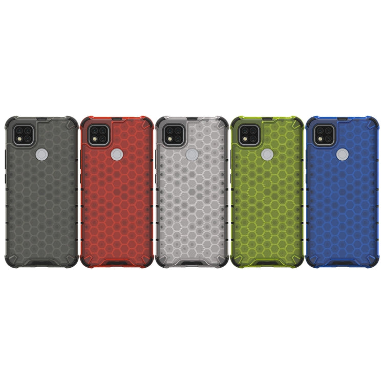 Per Xiaomi Redmi 9C Custodia antiurto a nido d'ape per PC + TPU, For Xiaomi Redmi 9C, Xiaomi Redmi 9C